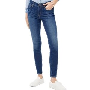 J Crew Factory skinny jean signature stretch Perfect Blue wash size 27 NWT AL013